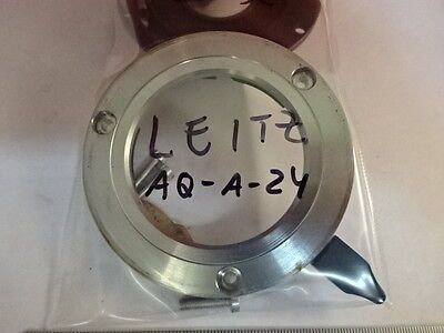 LEITZ SM-LUX HEAD CLAMP MICROSCOPE PART OPTICS OPTICAL PART AS IS &AQ-A-24