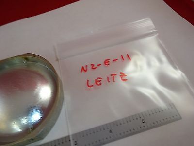 MICROSCOPE PART LEITZ LAMP ILLUMINATOR CONCAVE MIRROR OPTICS AS IS BIN#N2-E-11