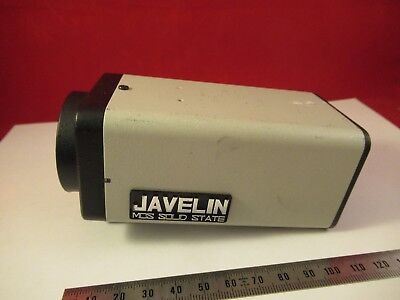 JAVELIN CCD CAMERA MCS JE3362 MICROSCOPE PART AS PICTURED #FT-4-122