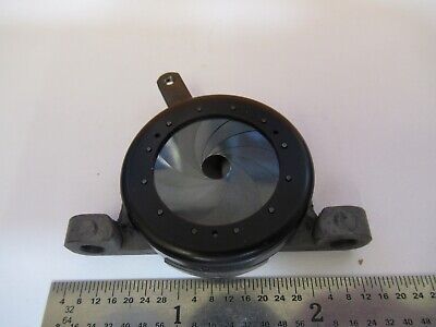 CARL ZEISS IRIS DIAPHRAGM OPTICS PHOTOMIC MICROSCOPE PART AS PICTURED #Q6-A-46