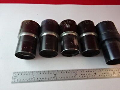 for parts LOT EYEPIECES OPTICAL AO BL MICROSCOPE PART OPTICS AS IS #54-A-12