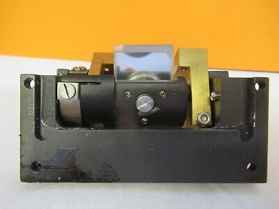 ZEISS GERMANY AXIOTRON MOUNTED MIRROR ASSEM MICROSCOPE PART AS PICTURED &47-A-33