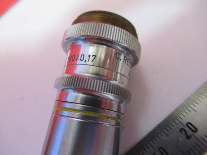 REICHERT AUSTRIA PH IRIS 40X /160 OBJECTIVE MICROSCOPE PART AS PICTURED Q2-37