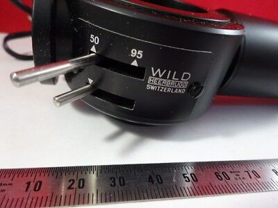 WILD SWISS M20 KINO ILLUMINATOR OPTICAL MICROSCOPE PART OPTICS AS IS &S8-B-26