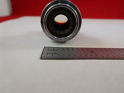 MICROSCOPE PART OBJECTIVE NPL 5X LEITZ GERMANY OPTICS AS IS BIN#R2-C-6