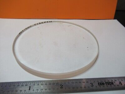 FOR PARTS LARGE FLAT GLASS OPTICAL [damaged coating] OPTICS AS PICTURED &W8-A-38