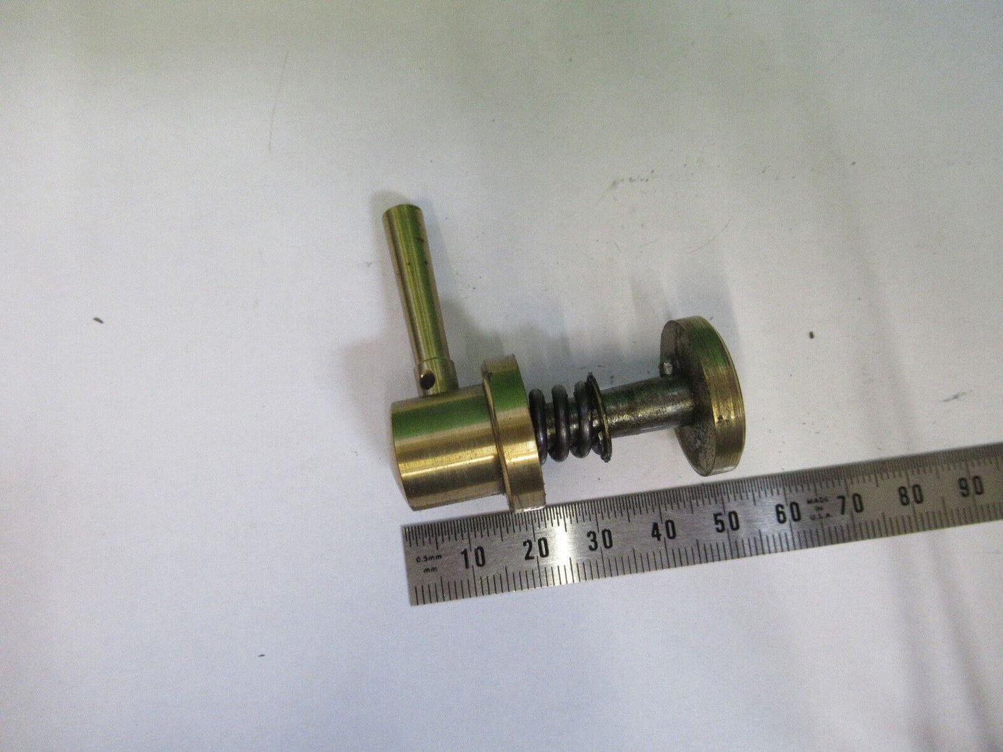 ANTIQUE SEIBERT BRASS FRAME LIMB ADJUST MICROSCOPE PART AS PICTURED #R1-B-32