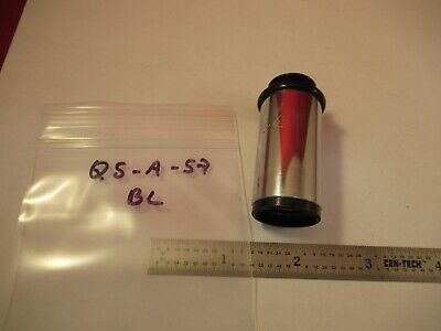 ANTIQUE BRASS BAUSCH LOMB EYEPIECE 6X OPTIC MICROSCOPE PART AS PICTURED &Q5-A-57