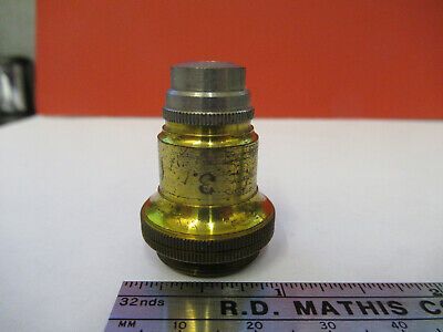 ANTIQUE SEIBERT WETZLAR OBJECTIVE  "3" MICROSCOPE PART AS PICTURED &8z-a-108