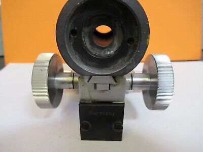 ROLYN GERMANY TUBUS STAGE MICROMETER MICROSCOPE PART AS PICTURED &FT-1-A-02