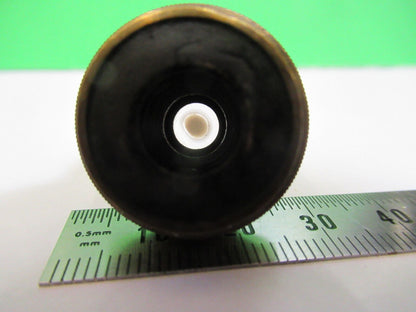 CARL ZEISS JENA "A" OBJECTIVE LENS OPTICS MICROSCOPE PART AS PICTURED Q7-A-05