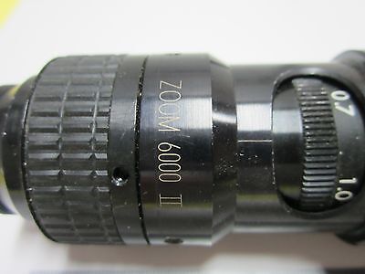 D.O. INDUSTRIES ZOOM 6000 CAMERA ADAPTER OPTICS BIN#53-19