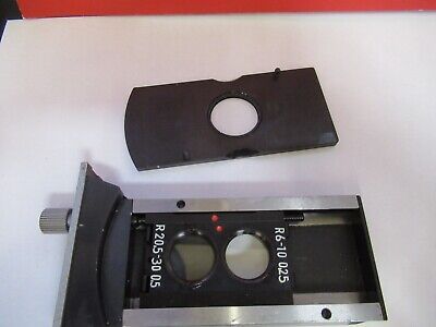 LEITZ SLIDE CURVATURE 894168 MEASURING TOOLMAKER MICROSCOPE PART AS PIC &A9-A-89