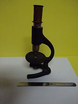 MICROSCOPE PART JAPAN ANTIQUE TUBUS + EYEPIECE + OBJECTIVE OPTICS AS IS BN#X3-13