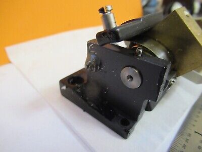 ZEISS GERMANY AXIOTRON MOUNTED MIRROR ASSEM MICROSCOPE PART AS PICTURED &47-A-33