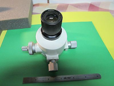 MICROSCOPE PART LEITZ WETZLAR GERMANY WITH EYEPIECE ?? AS IS BIN#4A-03