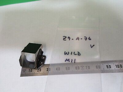 WILD HEERBRUGG SWISS M11 GLASS PRISM OPTICS MICROSCOPE PART AS PICTURED &Z9-A-76