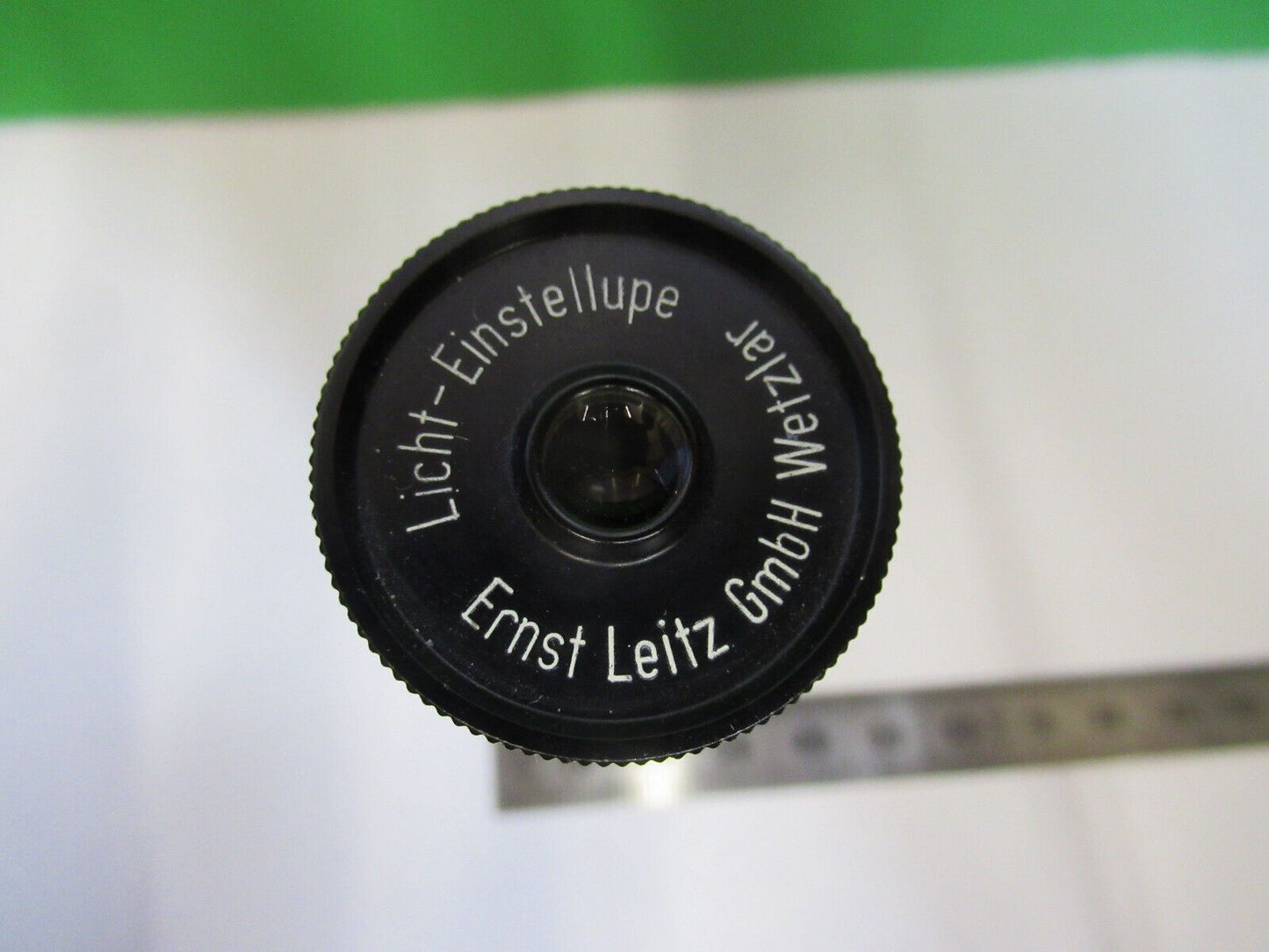 LEITZ WETZLAR LICHTEINSTELUPE EYEPIECE  MICROSCOPE PART AS PICTURED &Z7-A-74