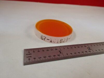 OPTICAL COATED FILTER LENS OPTICS AS IS B#N8-D-09