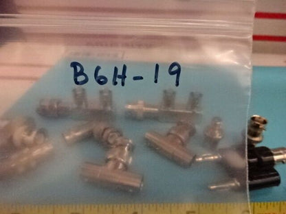 LOT BNC CONNECTOR ADAPTERS  RF MICROWAVE FREQUENCY AS PICTURED AS IS #B6H-19