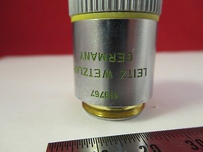 LEITZ GERMANY PHACO OBJECTIVE EF 10X /160 MICROSCOPE OPTICS AS PICTURED &FT-4-38