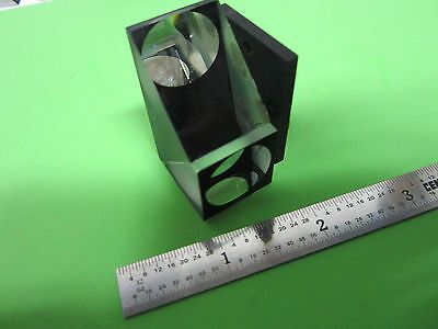 OPTICAL MICROSCOPE PART PRISM LEITZ GERMANY OPTICS BIN #4V-40 i