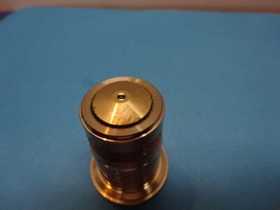 MICROSCOPE PART OPTICAL OBJECTIVE SPENCER AO 100X AMERICAN OPTICS AS IS #90-48