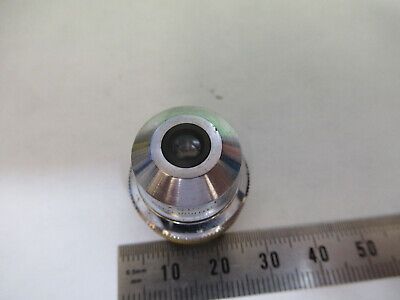 VINTAGE OBJECTIVE BAUSCH LOMB 3.5X OPTICS MICROSCOPE PART AS PICTURED &A9-B-16