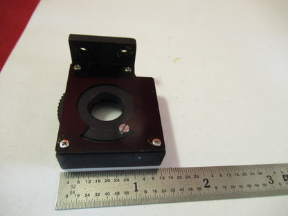 OLYMPUS MOUNTED IRIS DIAPHRAGM VANOX MICROSCOPE PART AS PICTURED &84-FT-95