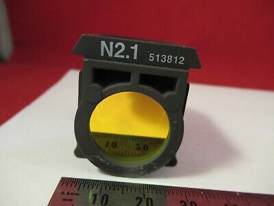 LEICA LEITZ DMRB CUBE FILTER N2.1 513812 MICROSCOPE PART AS PICTURED #10-A-96