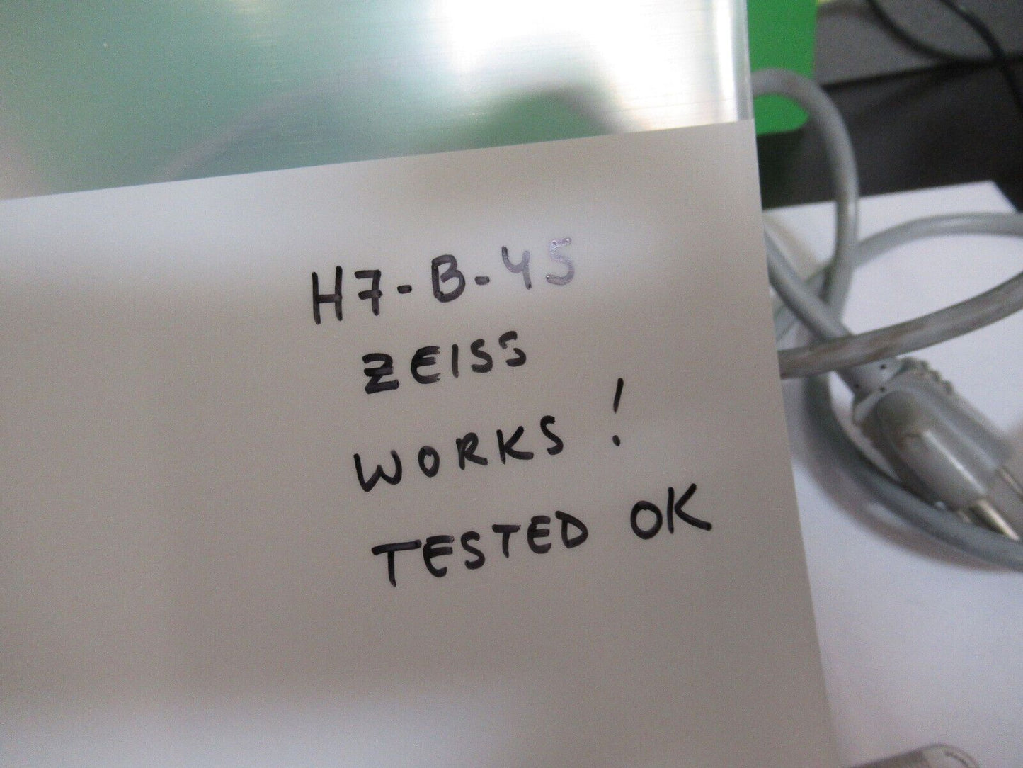 ZEISS POWER SUPPLY TRANSFORMER TESTED OK MICROSCOPE PART AS PIC H7-B-45