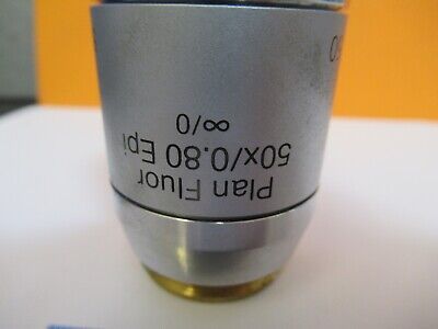 REICHERT LEICA AUSTRIA OBJECTIVE 50X EPI MICROSCOPE PART AS PICTURED &8C-A-03