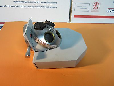 MICROSCOPE PART ZEISS GERMANY NOSEPIECE BIN#16