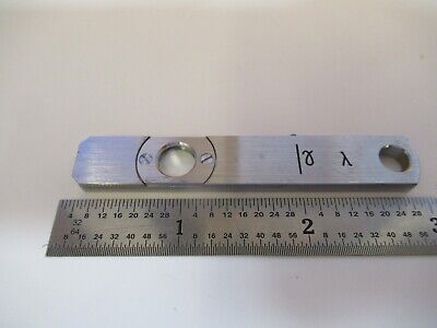 LEITZ GERMANY LAMBDA SLIDE RETARDER MICROSCOPE PART AS PICTURED &1E-C-16