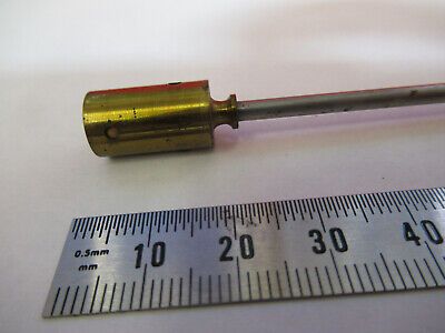 ANTIQUE BAUSCH LOMB RARE STAGE POINTER BRASS MICROSCOPE PART AS PICTURE dB7-A-02