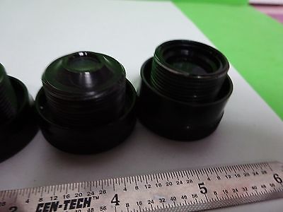 FOR PARTS MICROSCOPE PART LOT EYEPIECES LENSES OCULAR OPTICS AS IS BIN#72-100