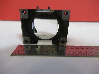 LEITZ GERMANY GLASS PRISM HEAD MICROSCOPE PART OPTICS AS PICTURED #B9-A-42