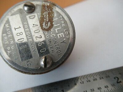 ANTIQUE QUARTZ CRYSTAL BLILEY LD2 FREQUENCY CONTROL RADIO AS PICTURED &F2-A-227