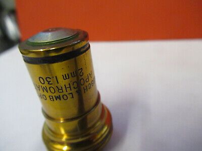 ANTIQUE BAUSCH LOMB APO 90X OBJECTIVE MICROSCOPE PART AS PICTURED &8z-a-113