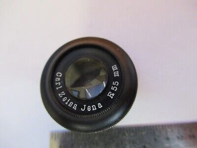 CARL ZEISS JENA GERMANY EYEPIECE TOP LENS MICROSCOPE PART AS PICTURED &15-FT-X27