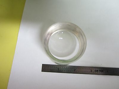 OPTICAL CONVEX CONCAVE THICK TELEDYNE MIL SPEC LENS BK7 LASER OPTICS BIN#43-01