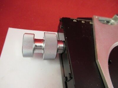 FOR PARTS WILD M20 SWISS STAGE TABLE MICROMETER MICROSCOPE PART OPTICS &FT-2-56