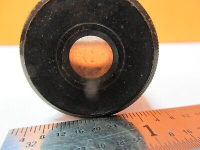 ANTIQUE BRASS RARE LENS EYEPIECE OCULAR MICROSCOPE PART AS PICTURED &7B-B-48