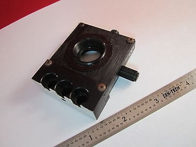 OPTICAL  NEWPORT FIBER OPTIC MOUNT ?? AS IS LASER OPTICS  BIN#C5-3-M