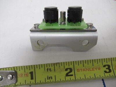 ZEISS AXIOTRON GERMANY SWITCHES BOARD MICROSCOPE PART AS PICTURED &FT-3-25