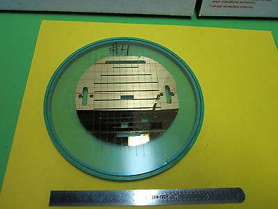 OPTICAL GOLD PLATED MIRROR OVER SILICON SUBSTRATE #4 AS IS LASER OPTICS BIN#27