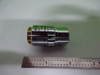 MICROSCOPE PART OLYMPUS JAPAN DIC OBJECTIVE MSPLAN 2.5X OPTICS BH2 AS IS B#V8-08