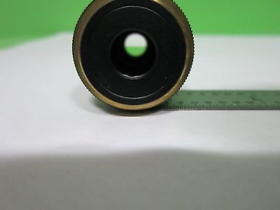 MICROSCOPE PART OBJECTIVE OLYMPUS JAPAN M40 40X OPTICS AS IS BIN#U8-41