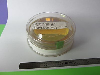 OPTICAL FLAT MIRROR COATED ZERODUR POLISHED LASER OPTICS BIN#36-30