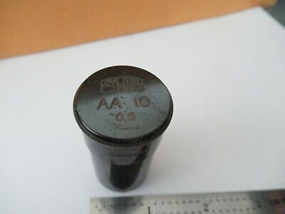 CARL ZEISS JENA AA EMPTY BRASS OBJECTIVE CAN MICROSCOPE AS PICTURED &F5-A-110